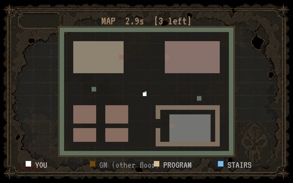 Town map overlay